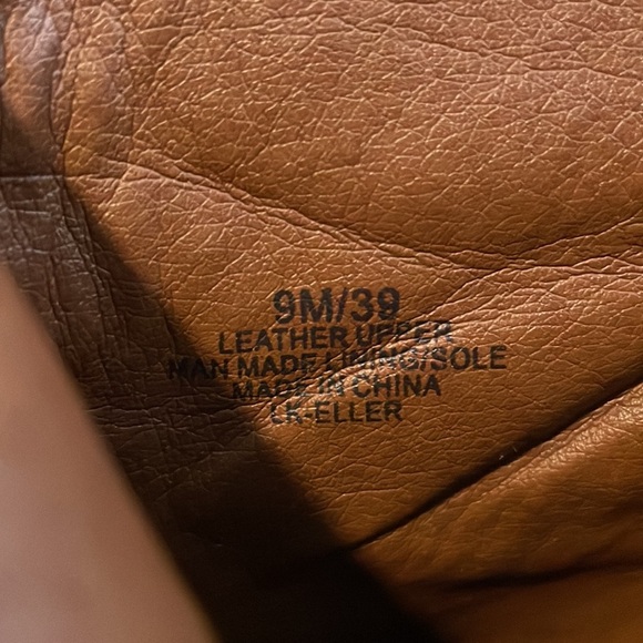 Women's Lucky Brand Leather And Suede Heeled Booties Size 9 - Picture 13 of 13